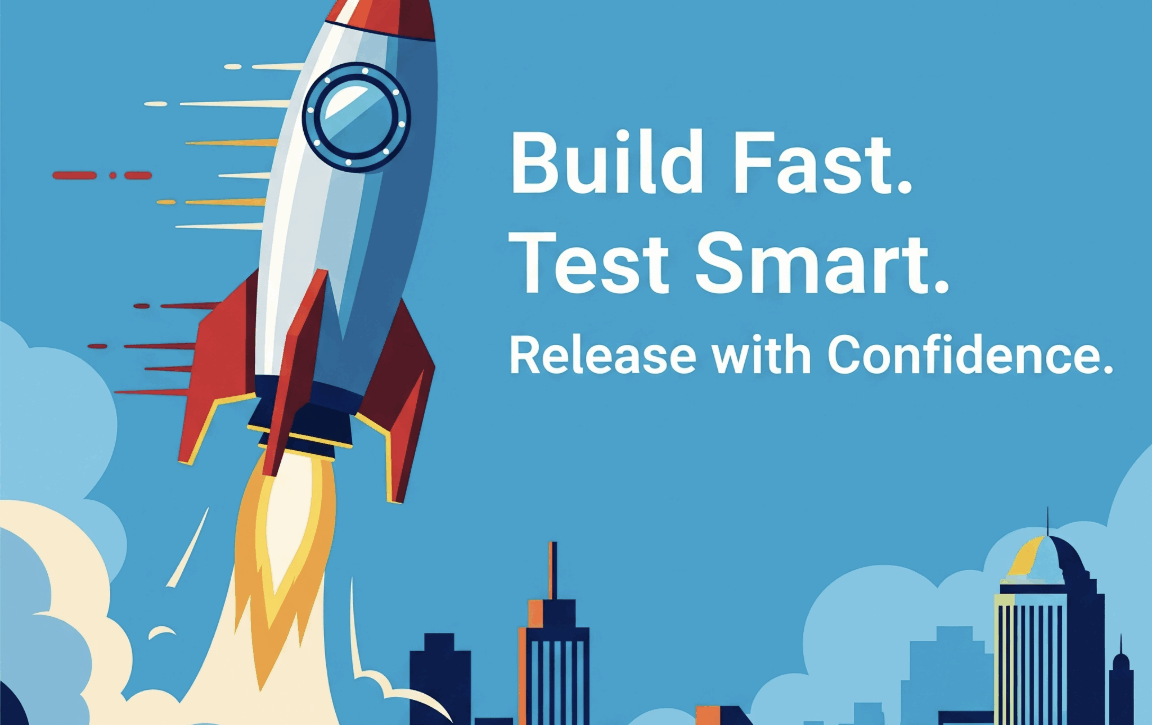 Build Fast. Test Smart. Release with Confidence
